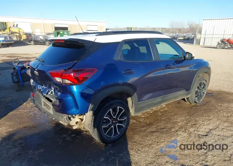 2022 Chevrolet Trailblazer Awd Activ z USA, uszkodzony, nr VIN KL79MSSLXNB142752